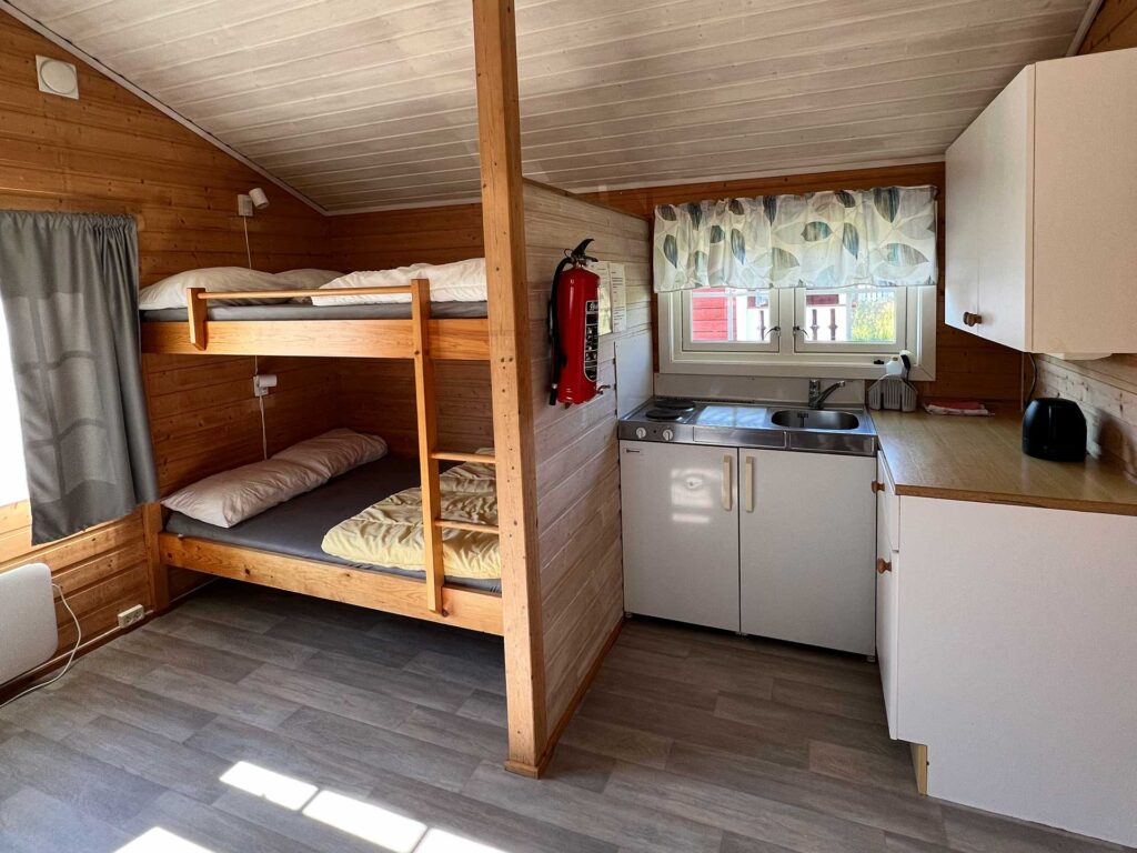 BaseCamp Cottage with bathroom 1-2 pers